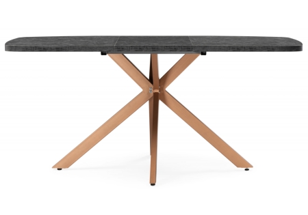 Стол деревянный Кортез 32 116(160)x77 раздвижной малави, медь