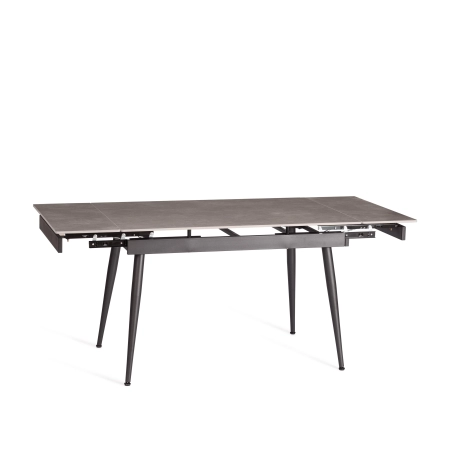 Стол обеденный Lord Grey/Лорд Грей светло-серый и черный