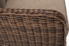 "Прованс" диван из искусственного ротанга трехместный, цвет коричневый