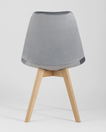 Стул FRANKFURT велюр серый Стул FRANKFURT велюр серый