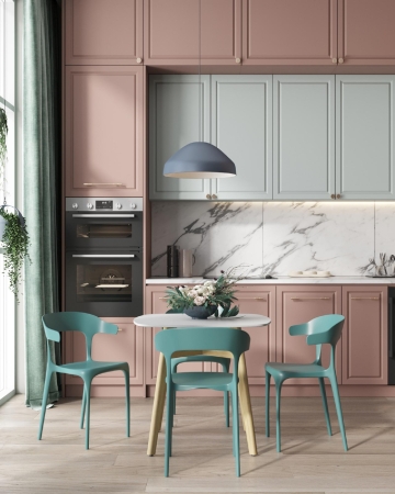 Стул Neo пластик темно-бирюзовый Стул Neo пластик темно-бирюзовый