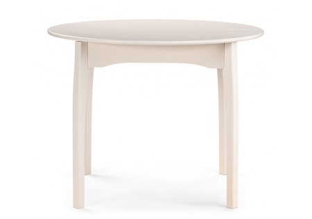 Стол деревянный Распи круглый бежевый