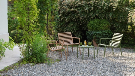 Лаунж-кресло пластиковое Doga Relax агава