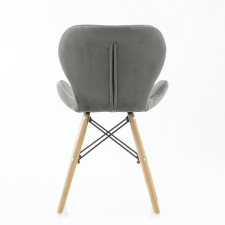 Стул Perfecto темно-серый велюр Стул Perfecto темно-серый велюр