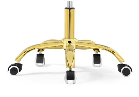 Стул Bud серый, золотой