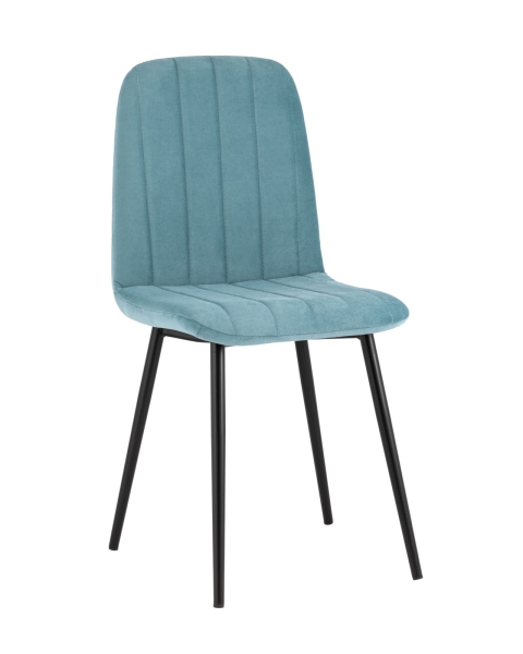 Стул Easy велюр пыльно-голубой Стул Easy велюр пыльно-голубой
