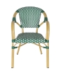 "Кабри" плетеный стул из искусственного ротанга, зеленый