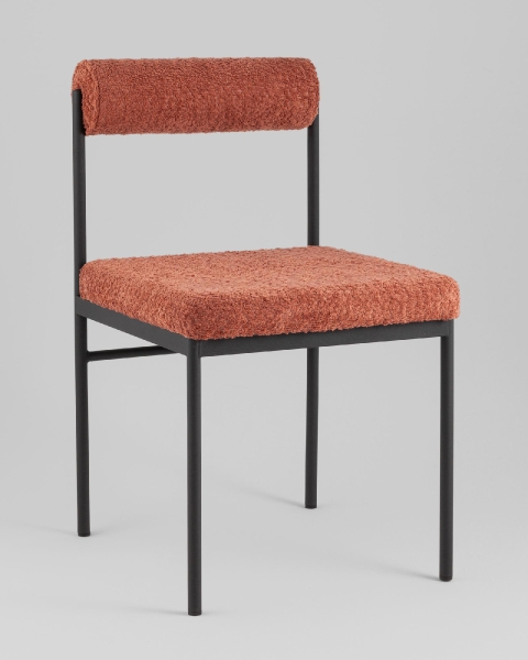 Стул обеденный Балла букле коралловый