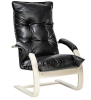 Кресло-трансформер Монако слоновая кость, экокожа Dundi 109