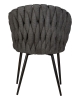 Набор 2 шт Стул обеденный MATILDA, графитовая ткань (LAR-275-21)