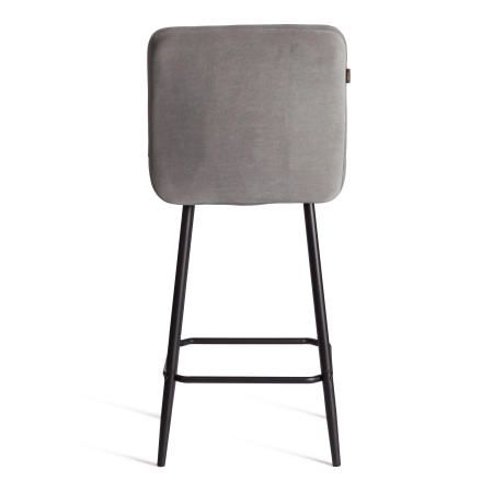Полубарный стул Медео серый