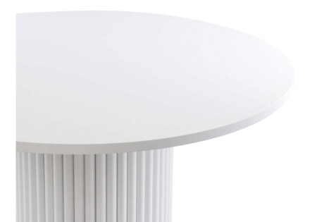 Стол деревянный Барел 100 белый, белый