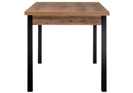 Деревянный стол Оригон дуб горный, черный матовый