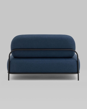 Диван Стоун рогожка синий