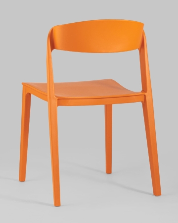 Стул Moris пластик оранжевый