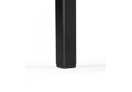 Барный стул Лофт экокожа d6, черный матовый