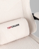 Кресло спортивное TopChairs MG-7019 букле белый фото в интернет-магазине Stoolmarket