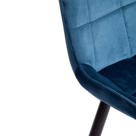 Стул ABRUZZO (mod. 8060) синий, черный