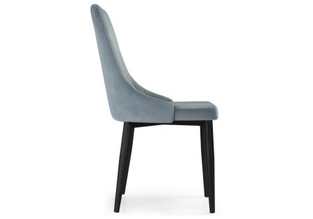 Стул Kora светло-синий, черный