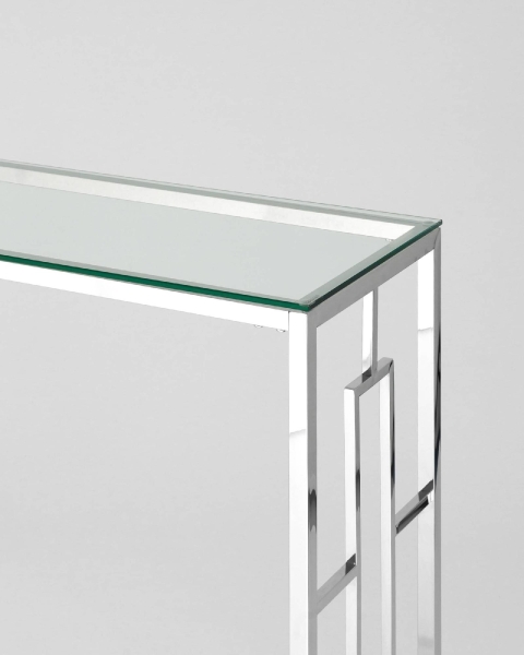 Консоль БРУКЛИН 120*40 серебро