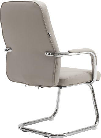 Кресло для посетителей Vesta CF экокожа бежевый