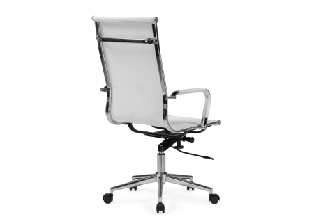 Офисное кресло Reus белая сетка, хром