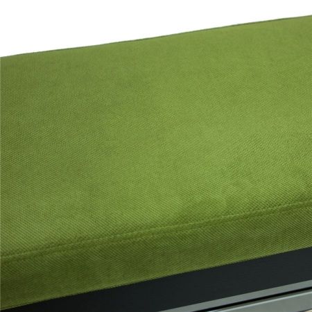 Банкетка "Грейс" дуб шампань, ткань Verona apple зеленый, Ls