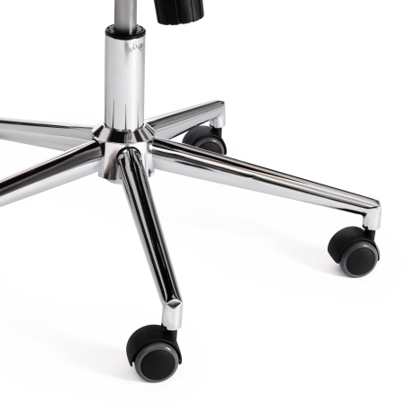 Кресло MILAN хромфлок, розовый, 137