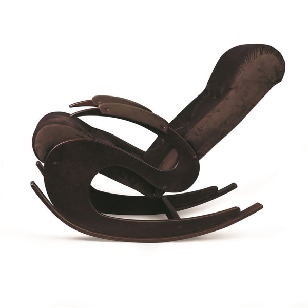 Кресло-качалка Лебедь темный тон, 08 - коричневый