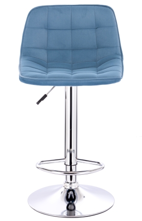 Барный стул Cooper ткань голубой