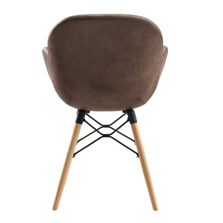 Стул FL-08 WNPS коричневый (HE510-21B)