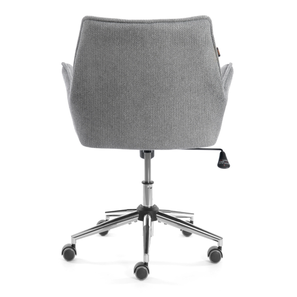 Кресло Murano/Мурано серый, хром