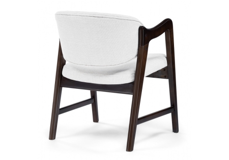 Стул деревянный Никсон ткань мешковина 9199-2, орех