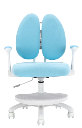 Детское кресло Kids 104 ткань голубой