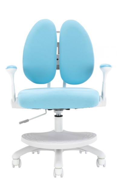 Детское кресло Kids 104 ткань голубой