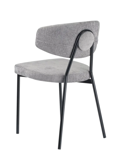 Стулья для кухни Дрим серый шенилл ELEMENT 993, комплект 2шт