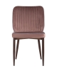Стул Лоренс велюр пыльно-розовый