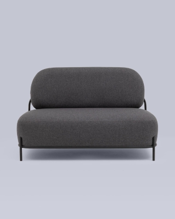 Диван Стоун рогожка тёмно-серый