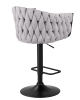 Стул барный LEON серая ткань LAR 275-17