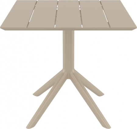 Стол пластиковый Siesta Contract Paris Table 80 бежевый