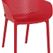 Кресло пластиковое Siesta Contract Sky красное