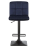 Стул барный DOMINIC темно-синий велюр MJ9-118