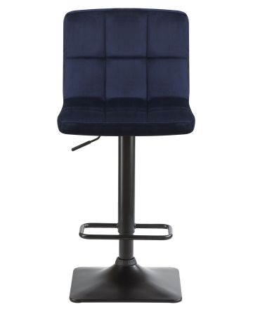 Стул барный DOMINIC темно-синий велюр MJ9-118
