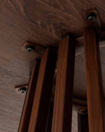 Стол обеденный Daphne 120*75 см орех