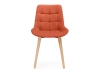 Стул деревянный Челси терракотовый (zd 432), светлое дерево np