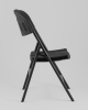 Стул пластиковый складной банкетный черный