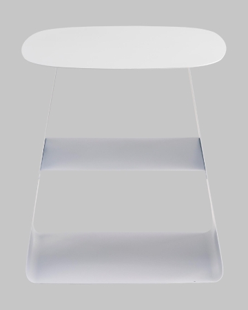 Журнальный столик Leyre металл белый