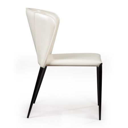 Стул Albert (Альберт) кожа бежевый