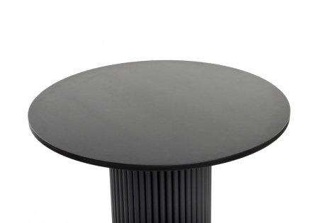 Стол деревянный Барел 90 черный, черный