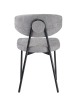 Стулья для кухни Дрим серый шенилл ELEMENT 993, комплект 2шт